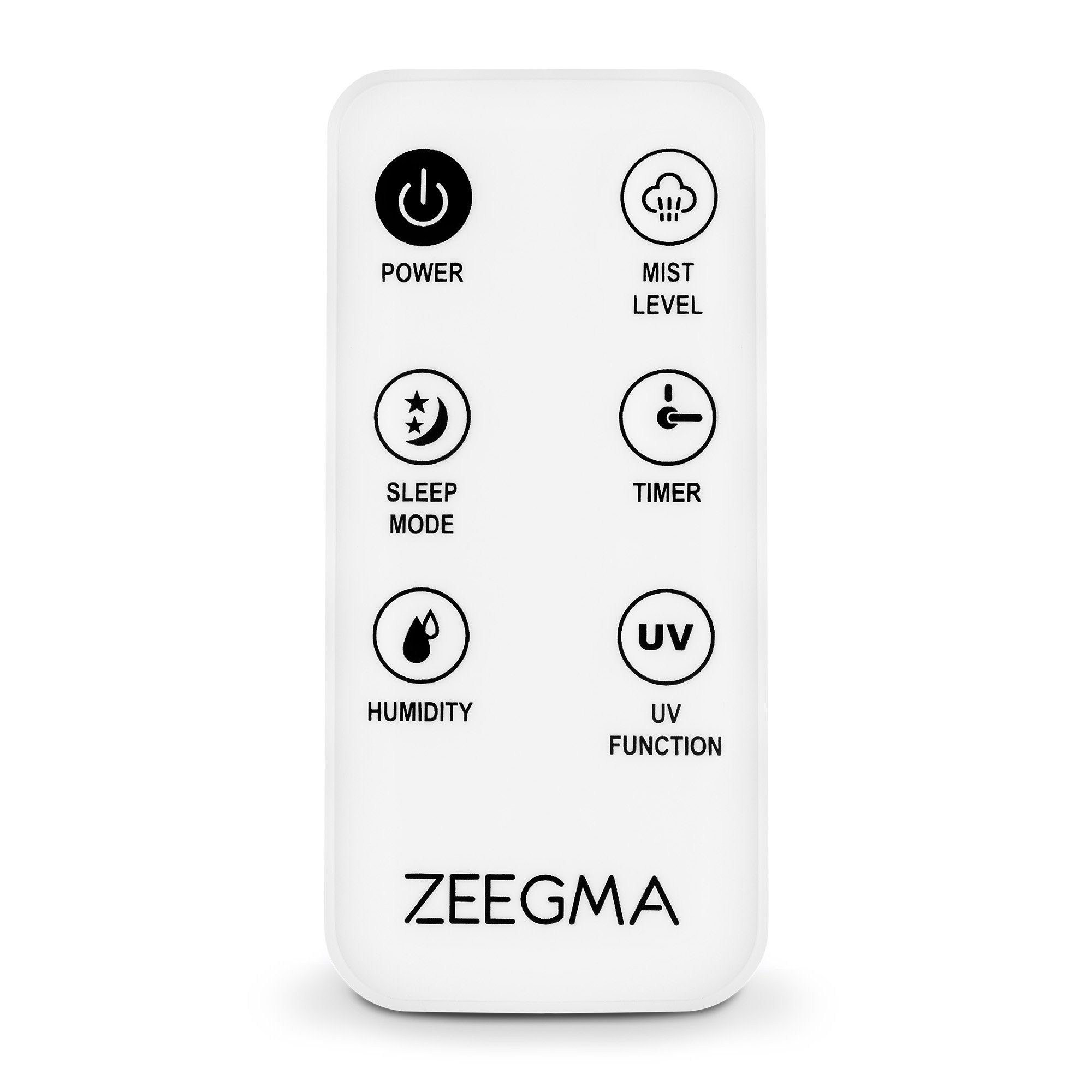 Zeegma Luftbefeuchter VERS UV GRAND, Leiser Betrieb8-Liter-Behälter3 Befeuchtungsmodi
