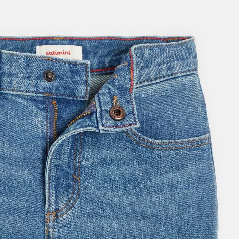 Jean coupe relax garçon denim bleu stone Catimini