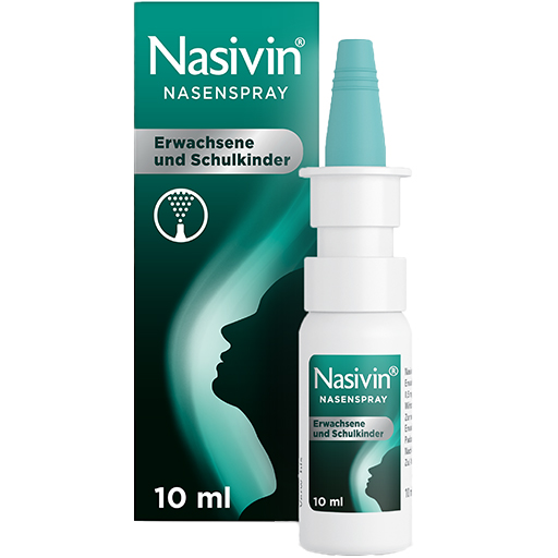 NASIVIN Nasenspray o.Kons.Erw.u.Schulkinder  10 ml  Nasenspray