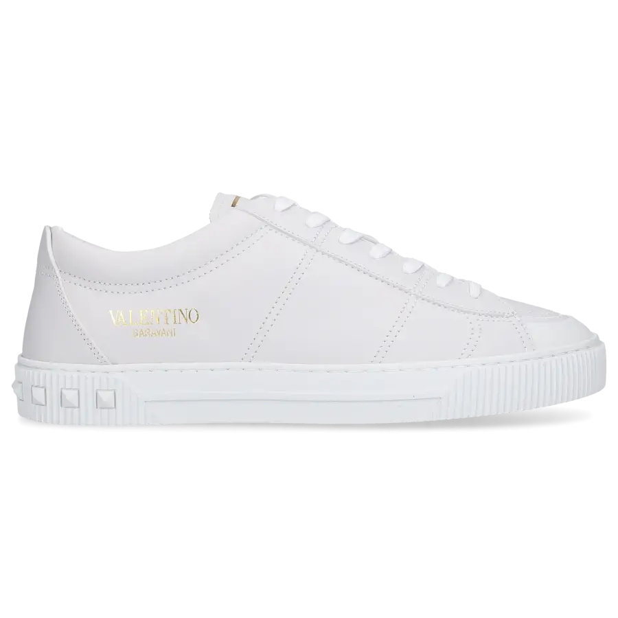 Valentino Garavani - Sneaker low CITYPLANET Kalbsleder - weiß