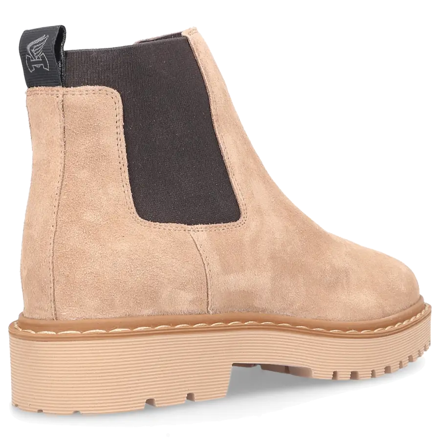 Hogan - Chelsea Boots H543 Kalbsleder - beige