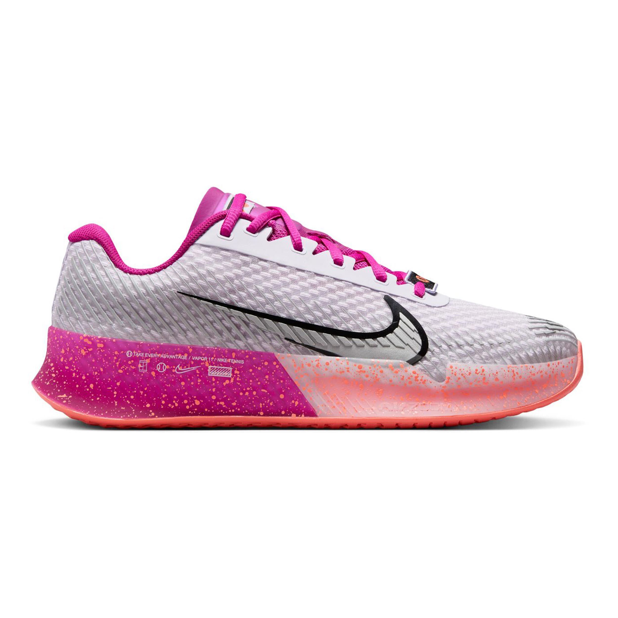 Air Zoom Vapor 11 Premium Allcourtschuh Damen - Weiß, Pink