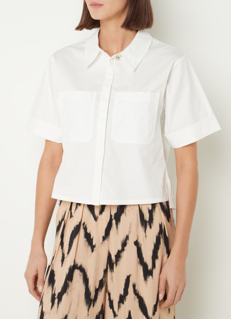 Aaiko  Jannike blouse met borstzakken