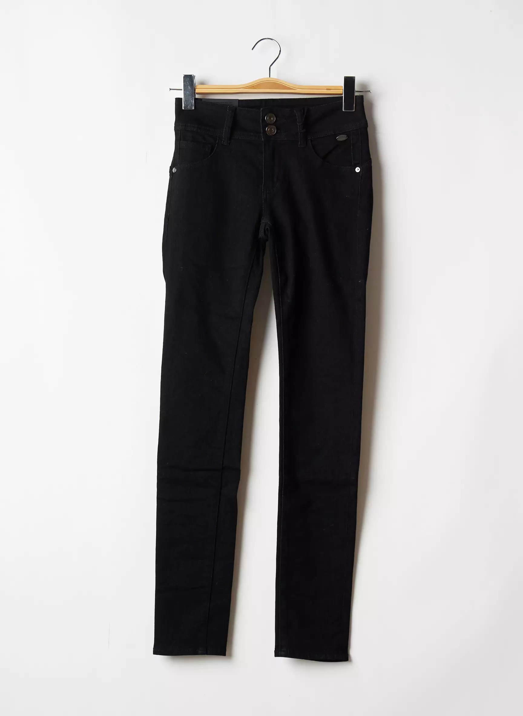 Ddp Jeans Coupe Slim Femme couleur noir