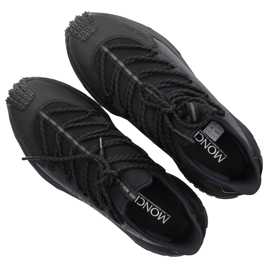 Moncler - Sneaker low TRAILGRIP LITE2 Materialmix - schwarz