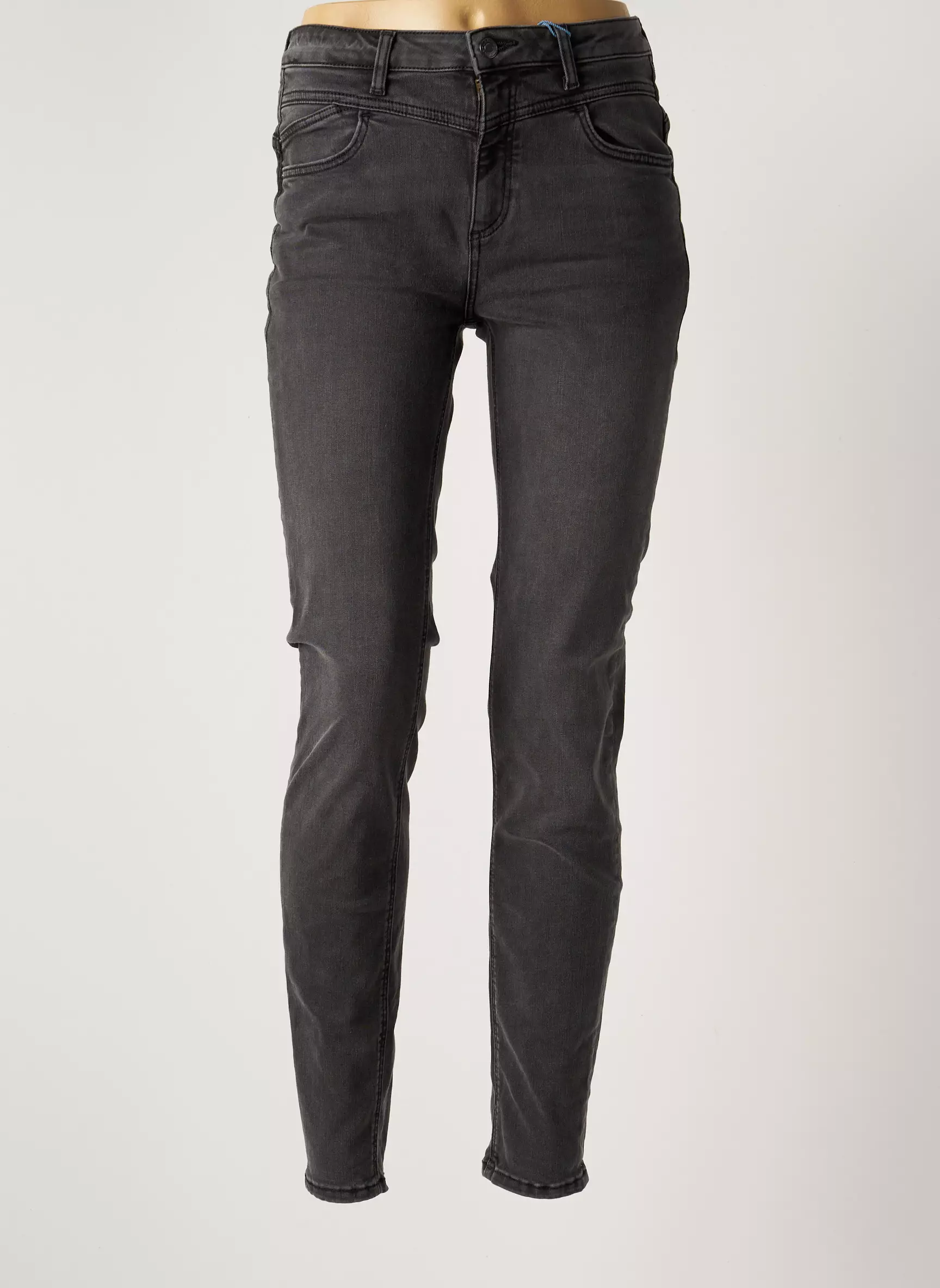 Esprit Jeans Skinny Femme couleur gris