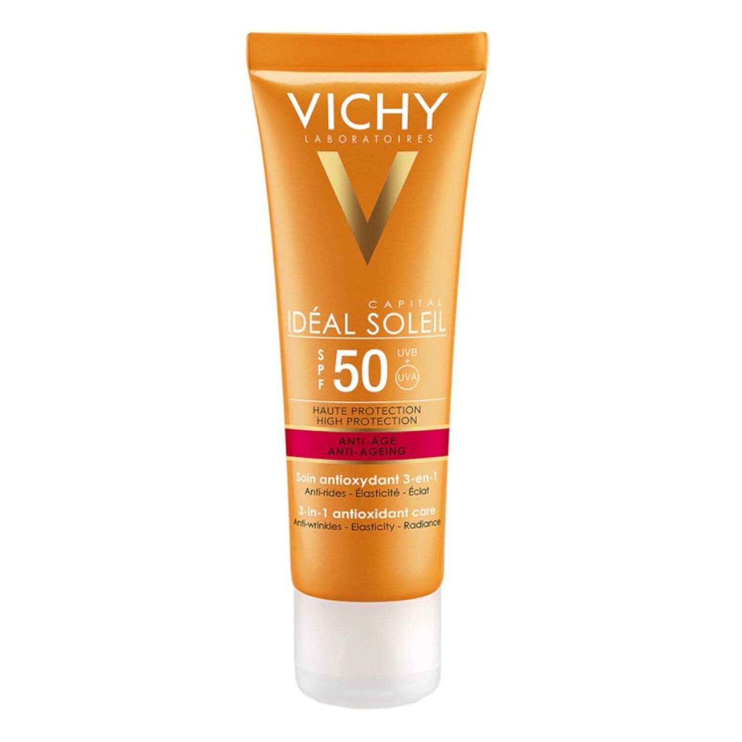 Vichy Idéal Soleil SPF50 Soin Antioxydant 3 en 1 - 50 ml