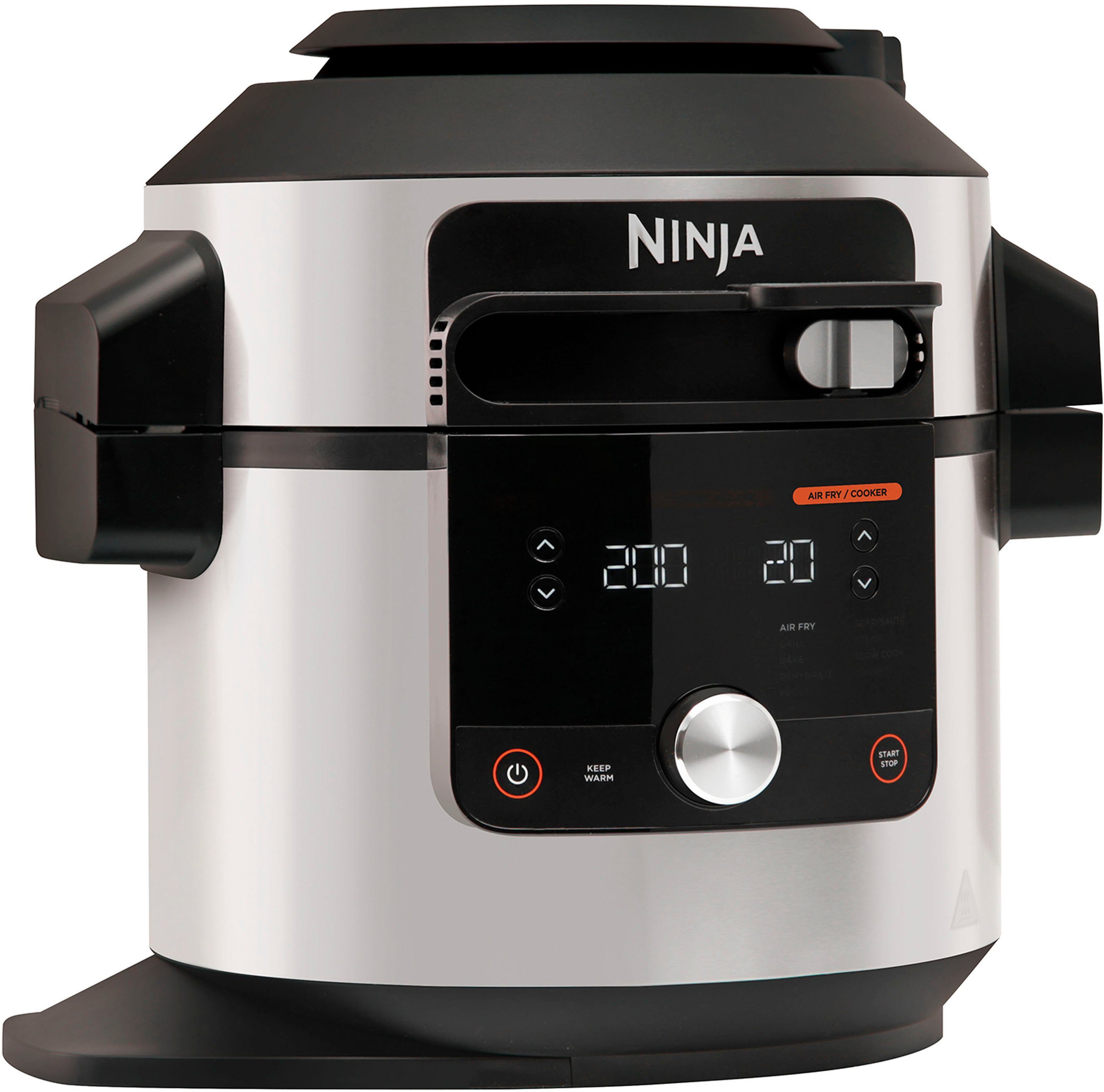 NINJA Multikocher Foodi MAX 12-in-1 SmartLid Multikocher OL650EU, 1760 W, 7,5 l Schüssel