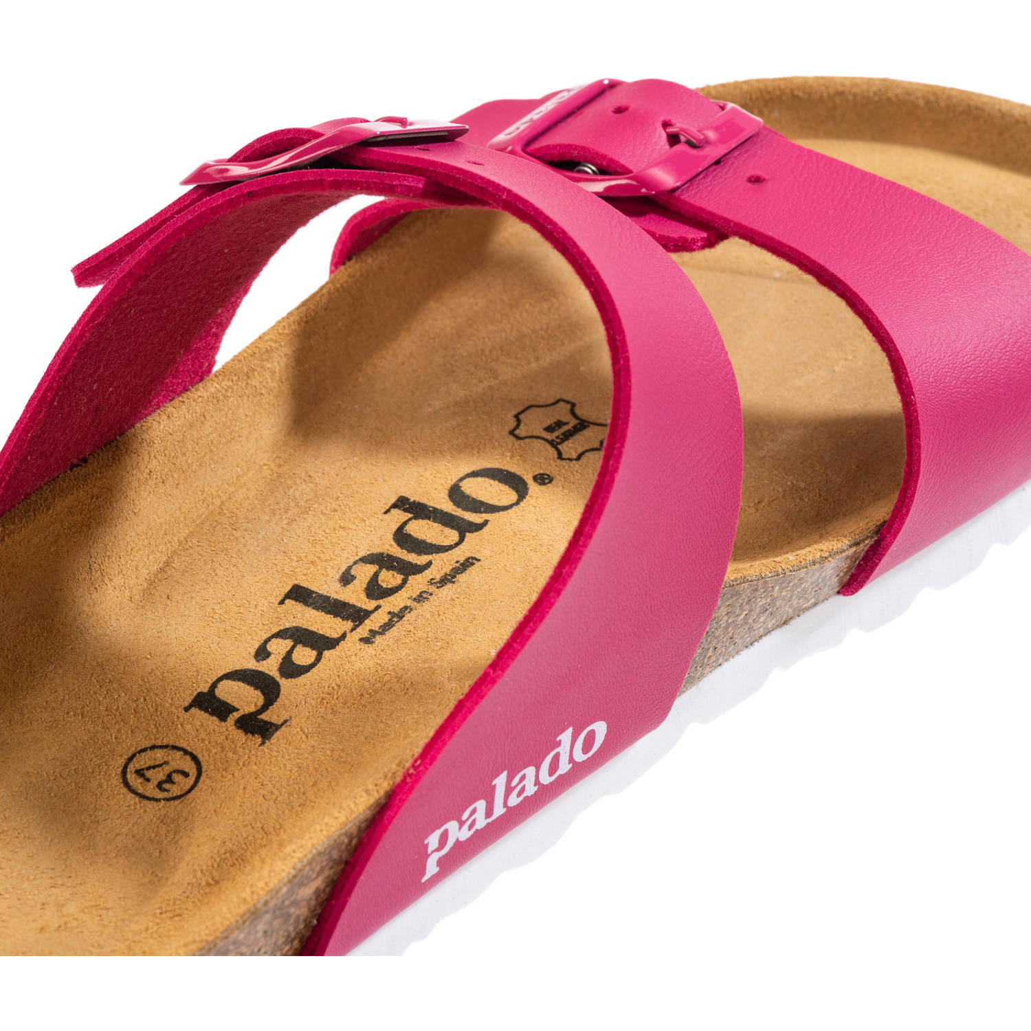 Palado Samos PF, Pantoletten, Damen, Matt Fuchsia