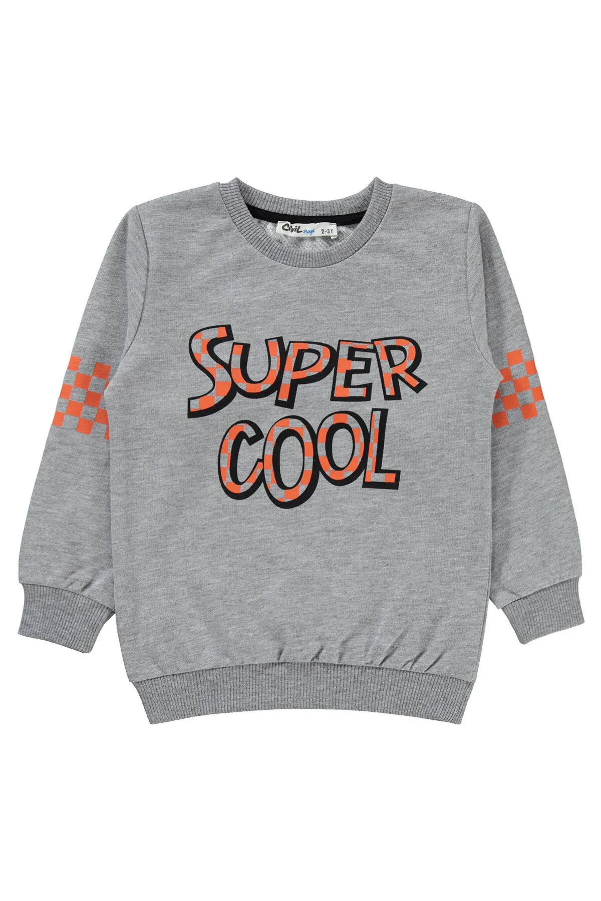 Civil Boys  Jungen-Trainingsanzug-Set, 2–5 Jahre, Grau