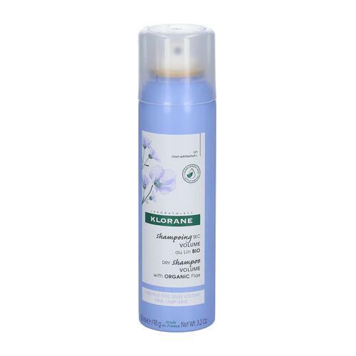 Klorane suchý šampon pro objem s organickým lnem 150 ml