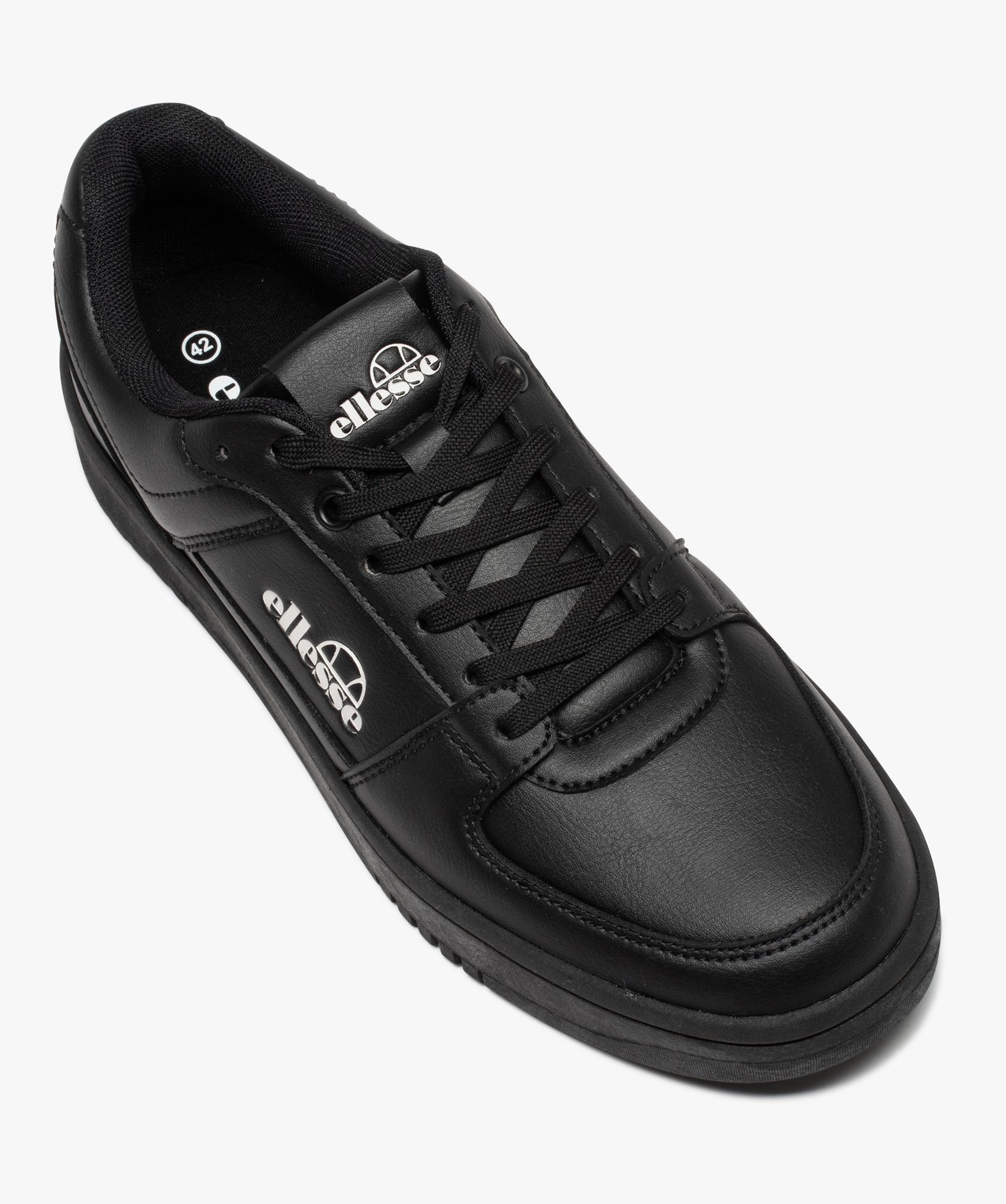 Tennis homme unies à lacets – Ellesse Mendita noir | GEMO