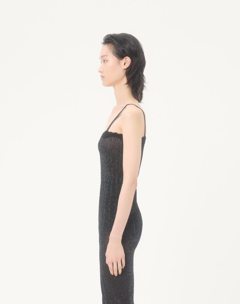 Lurex gebreide top