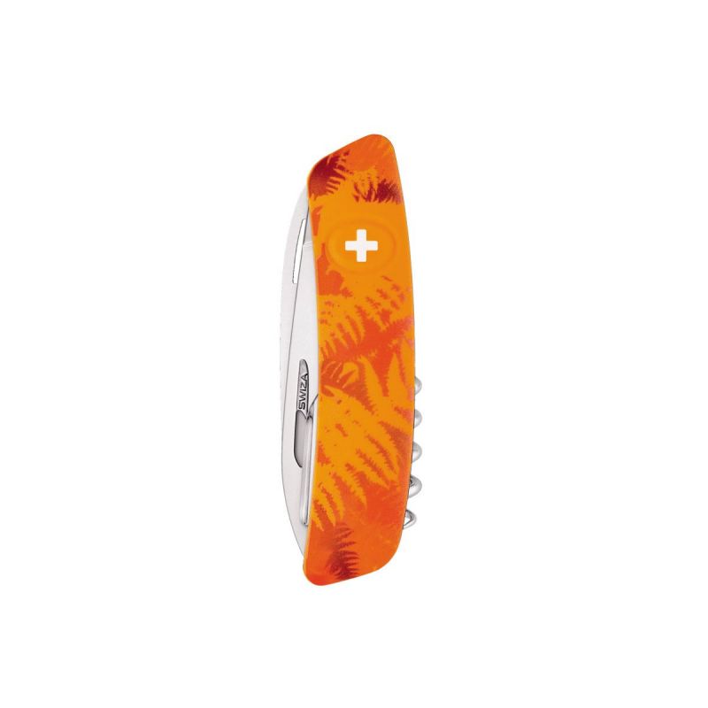 Swiza TT05 Tick Tool Orange Fern, Schweizer Taschenmesser made in Swiss