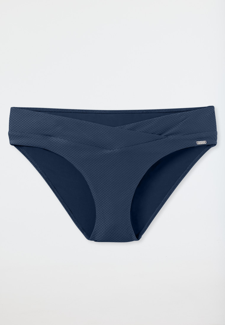 Midi-Bikinislip V-Form blau - Aqua Mix & Match