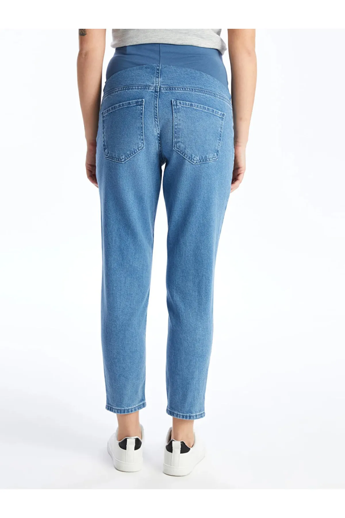 LC Waikiki  Umstandshose - Blau - Hoher Bund