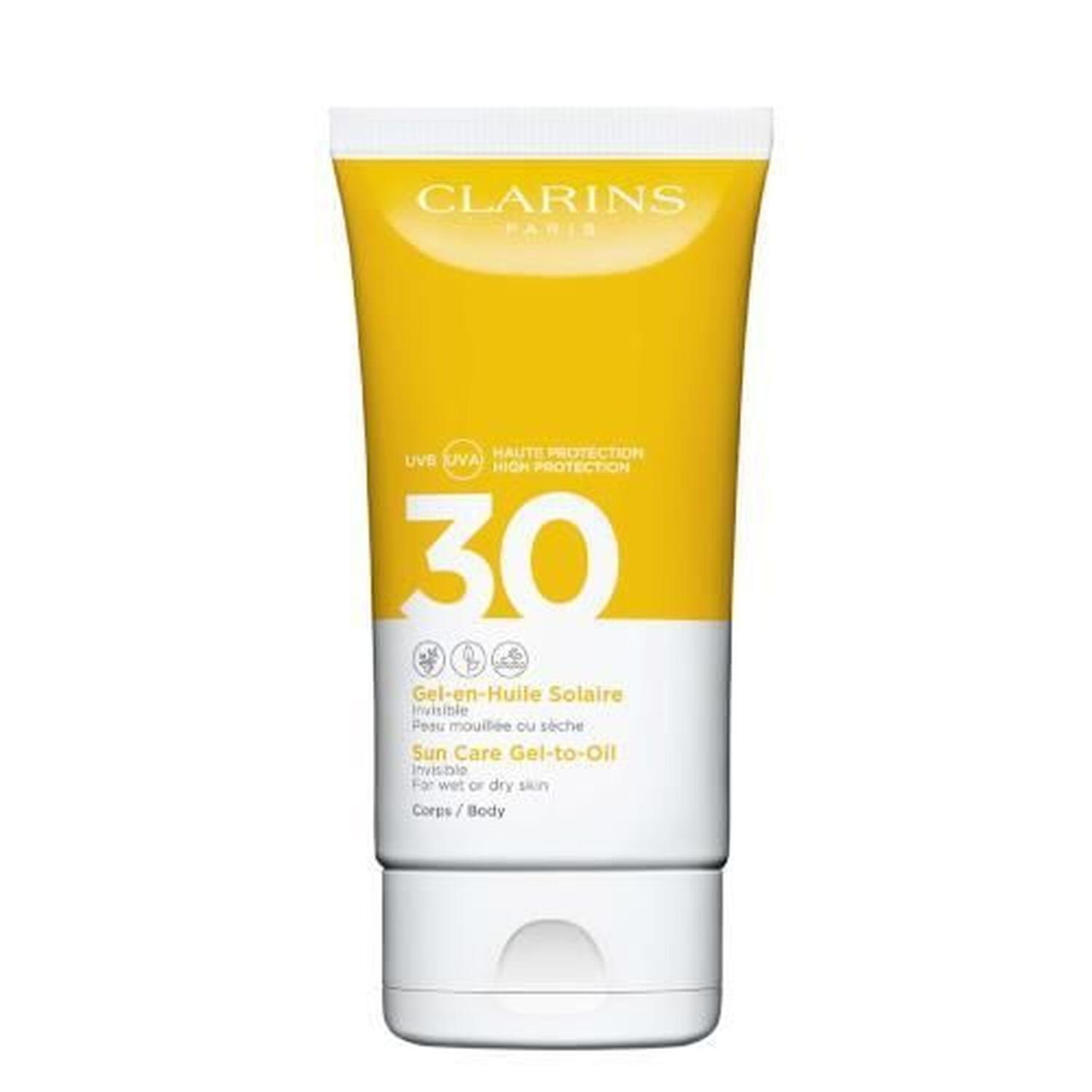 Clarins Gel en Huile Solaire Invisible SPF30 Corps