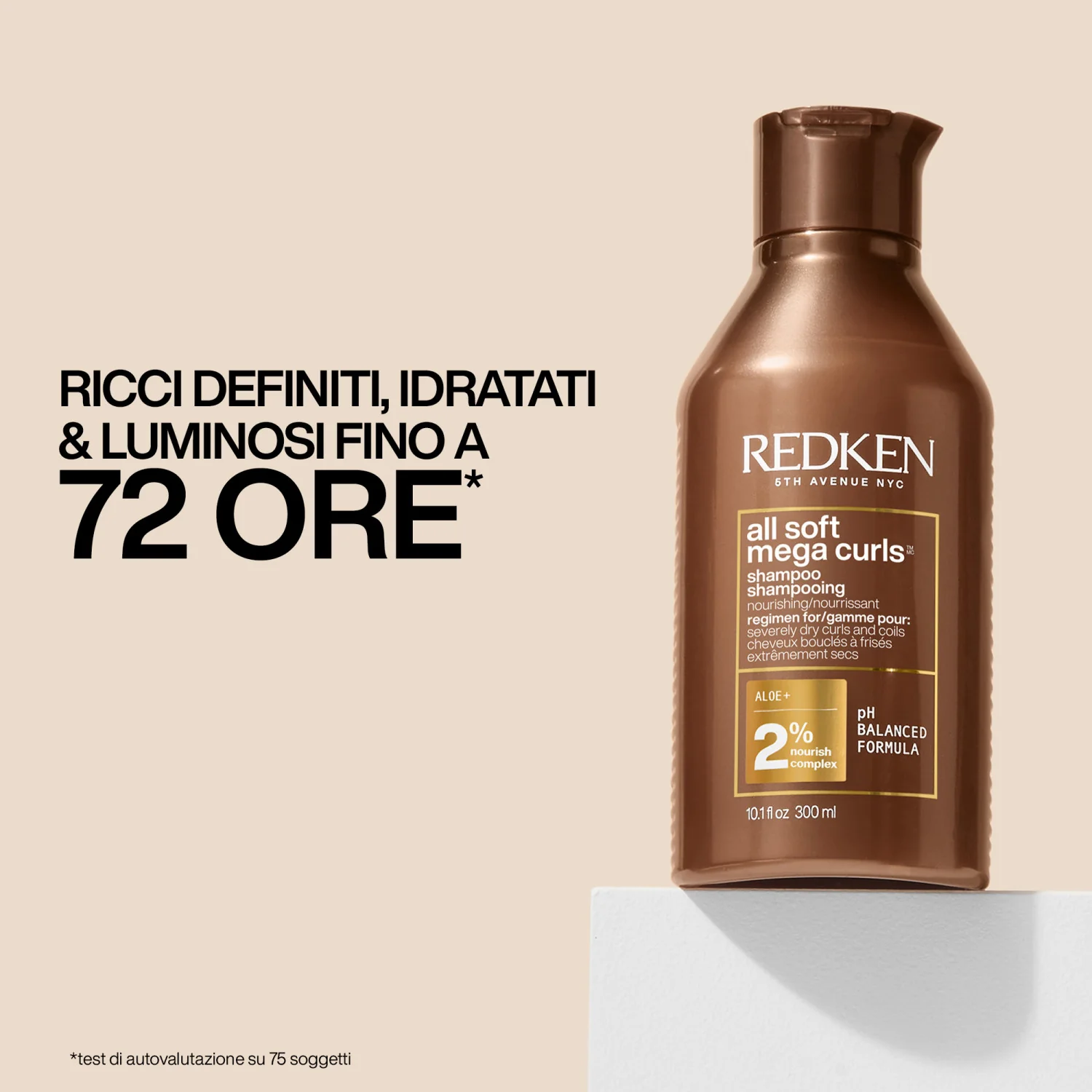 Szampon All Soft Mega Curls – Szampon odżywczy, Szampon do zdefiniowanych loków