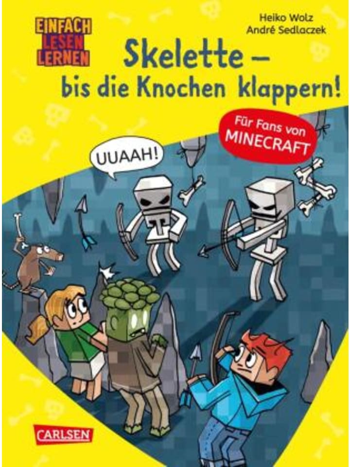 Carlsen Buch - Minecraft 7: Skelette - bis die Knochen klappern! günstig kaufen onesize