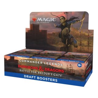 Magic the Gathering Commander Legends: Battle for Baldur's Gate Draft-Booster Display (24) (EN)