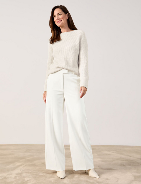 Elegante Hose mit weitem Bein