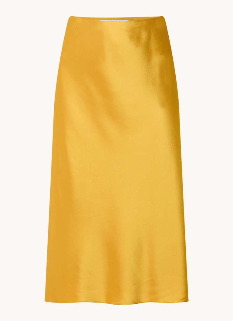 Fustă midi din satin LKBennett Blythe
