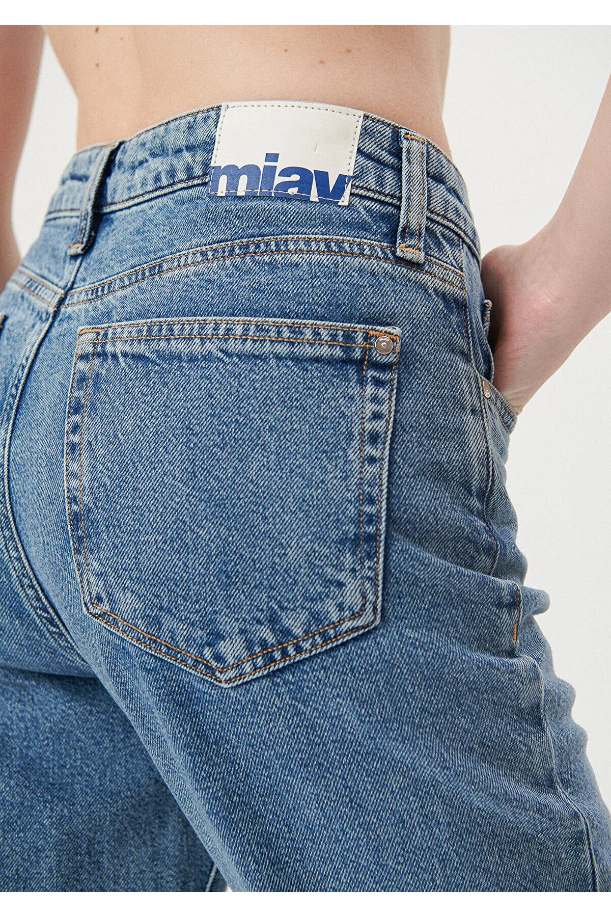 Mavi  Indigoblaue Si Jean Miav Hose im 90er-Stil -1010299-83039
