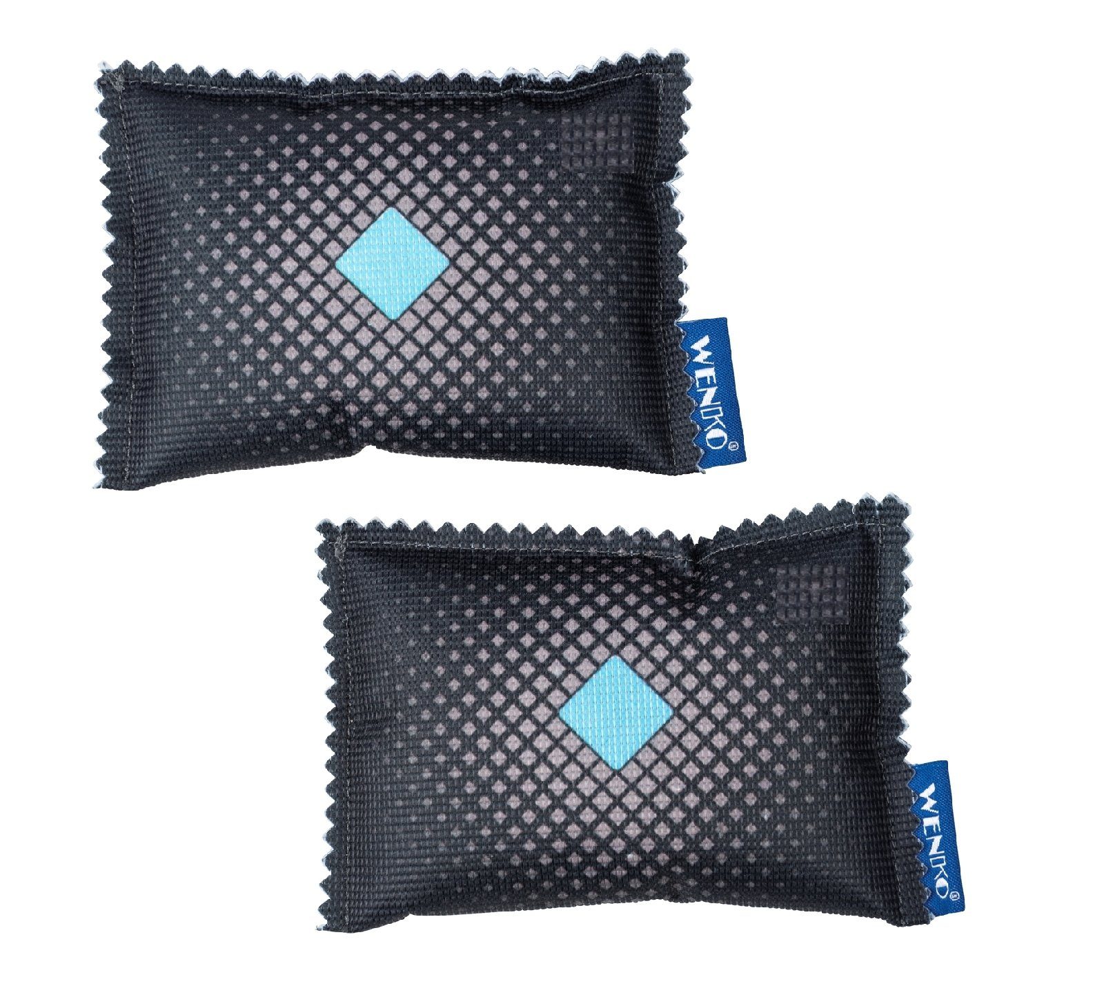 WENKO Dekokissen 2 x Entfeuchterkissen zwei 120g Luft Entfeuchter Kissen