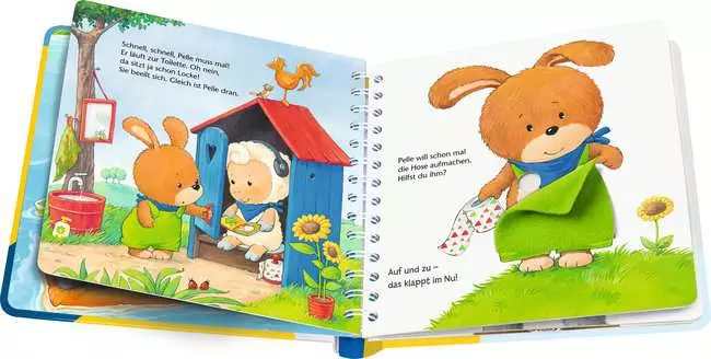 ministeps: Knopf auf, Knopf zu