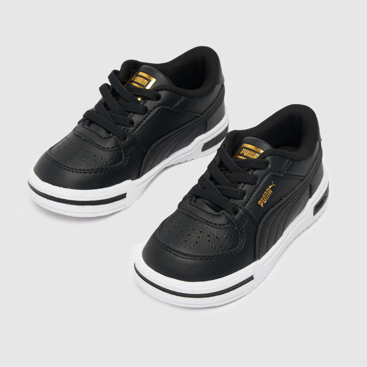 PUMA fekete-fehér ca pro classic kisgyermek cipők
