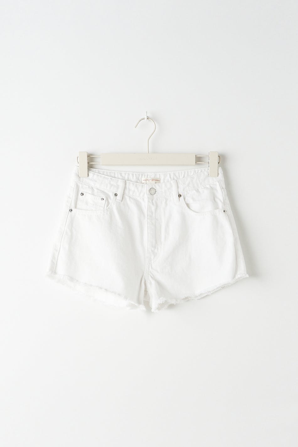 I&e low denim shorts