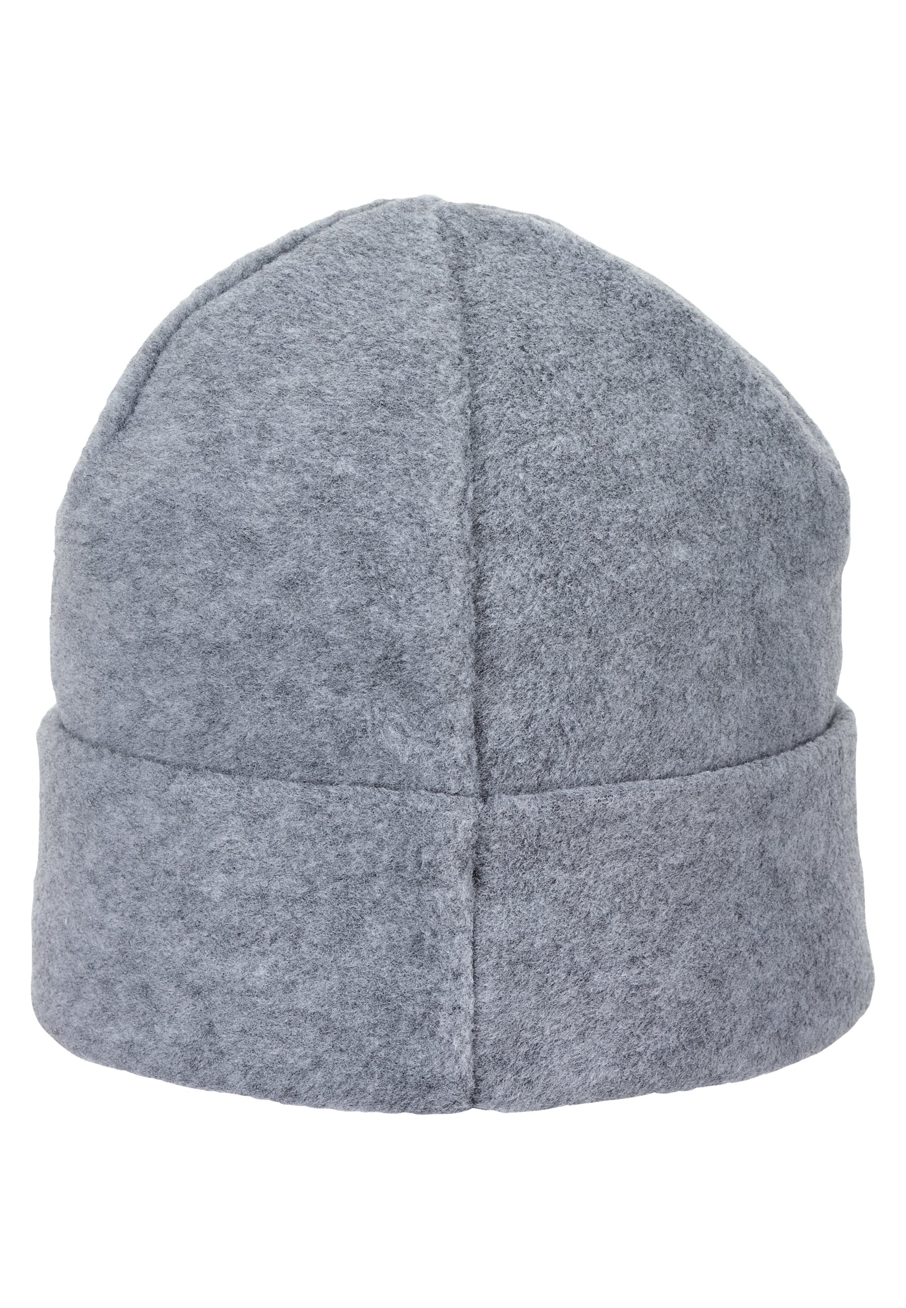 Beanie aus Microfleece mit Logo-Patch