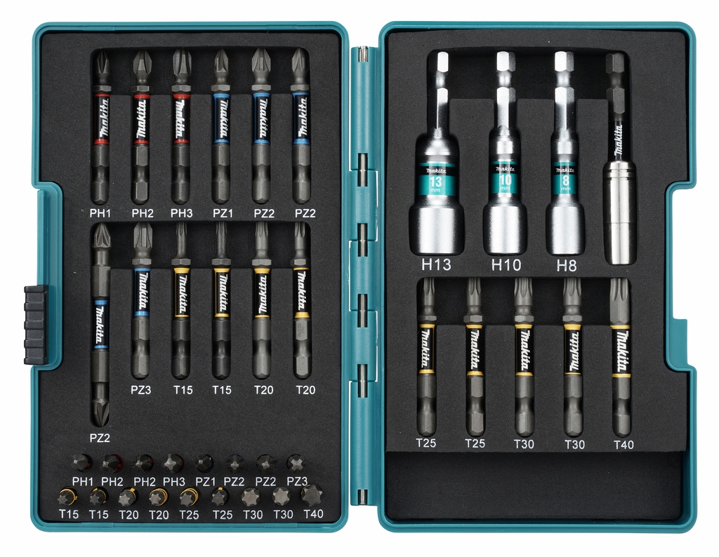 Makita Accessories E-26179 Impact Screwdriver Bit Set 38-piece