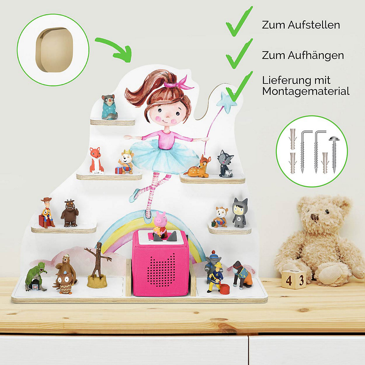 Regal für Musikbox 