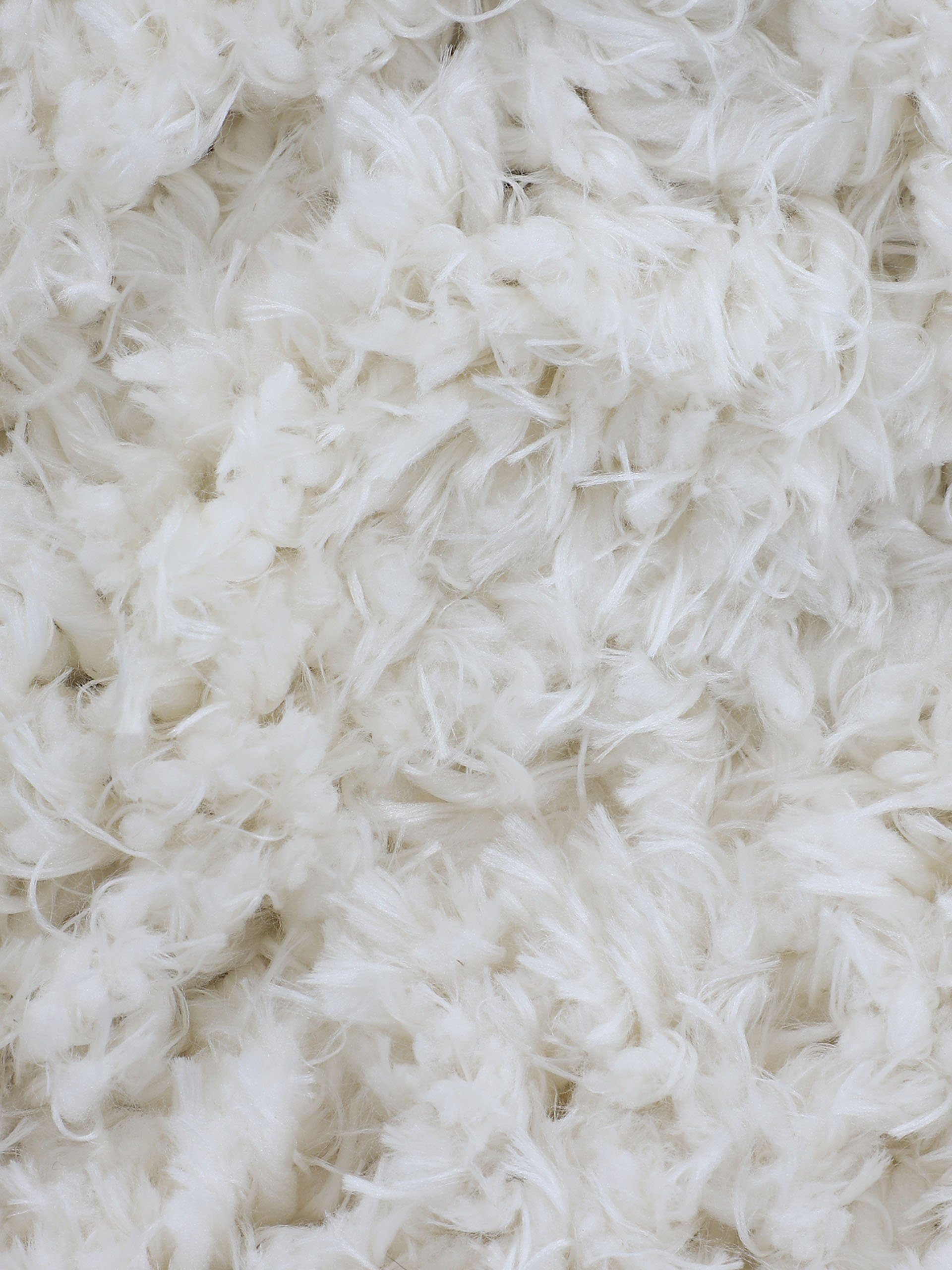 Hochflor-Läufer Eddy, carpetfine, rechteckig, Höhe: 30 mm, mit Fransen, Wohnzimmer