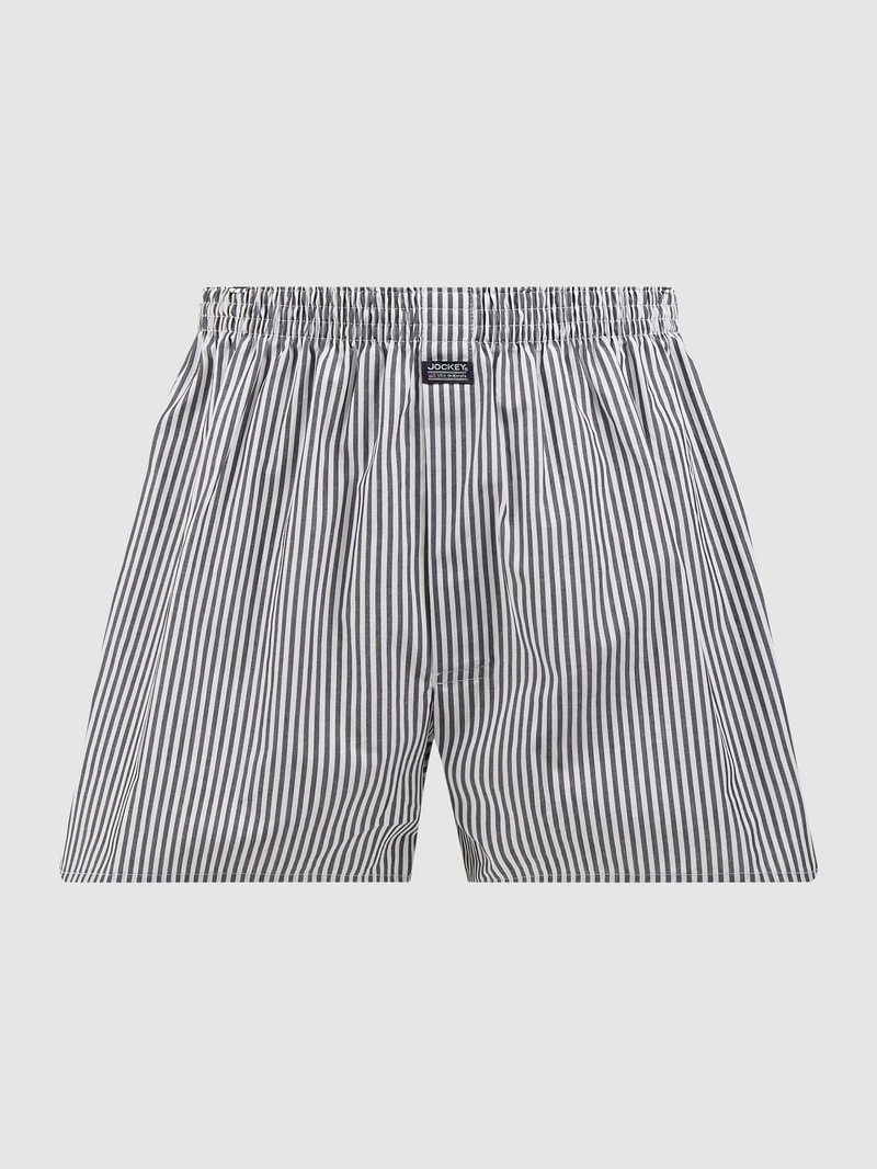 Boxershorts aus Baumwolle in dunkelblau