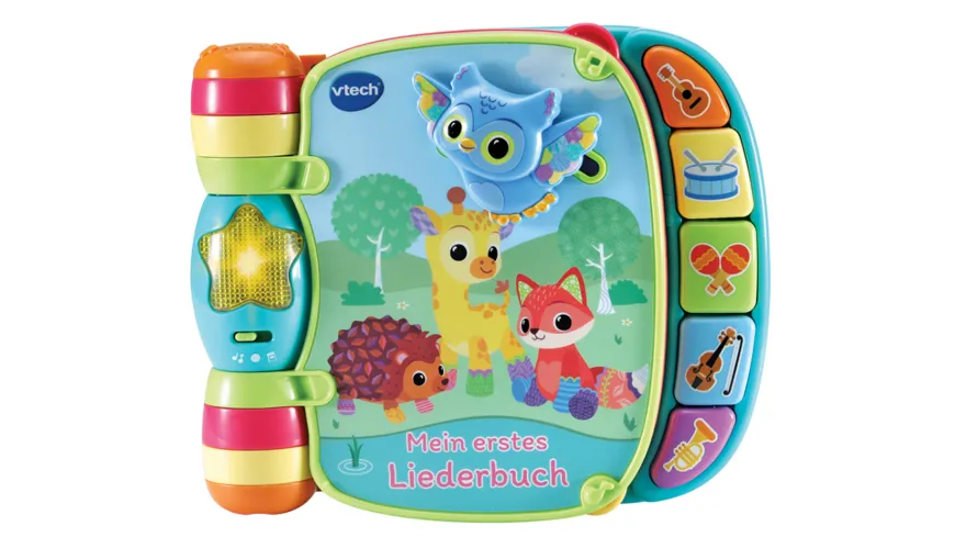 VTech Baby - 166774 Mein erstes Liederbuch bunt