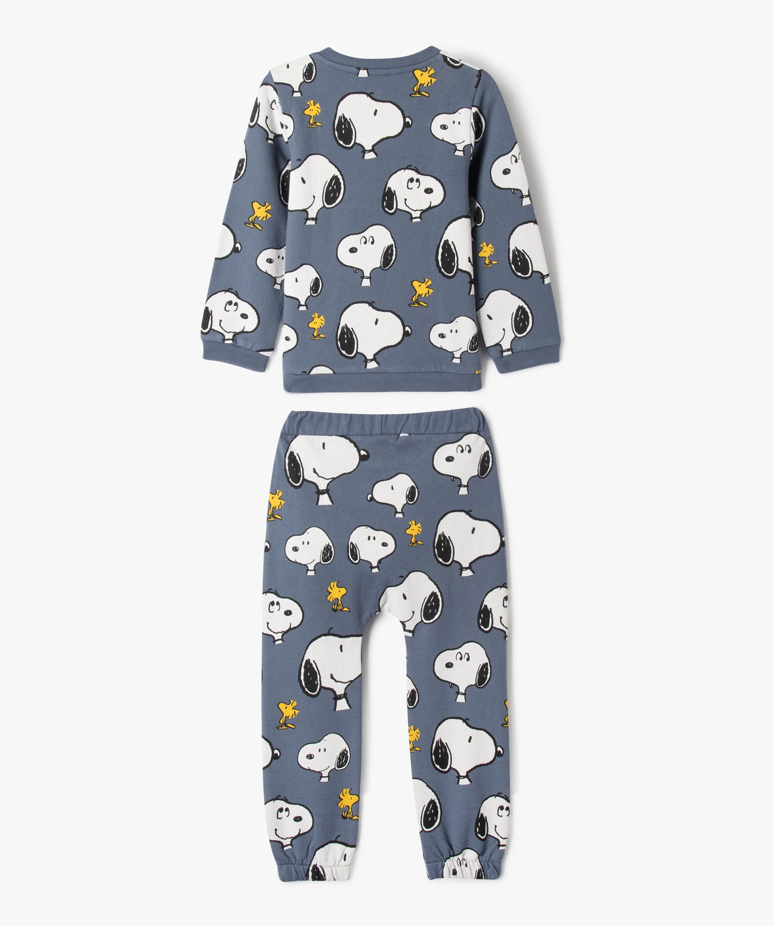 Ensemble 2 pièces avec motifs Snoopy bébé Garçon - Peanuts bleu | GEMO