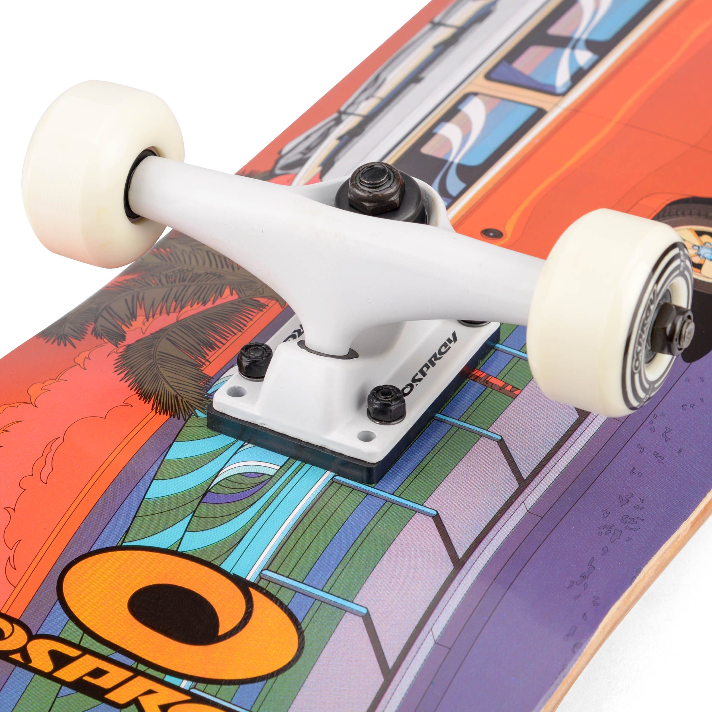Volkswagen Sunset Classics Double Kick skateboard