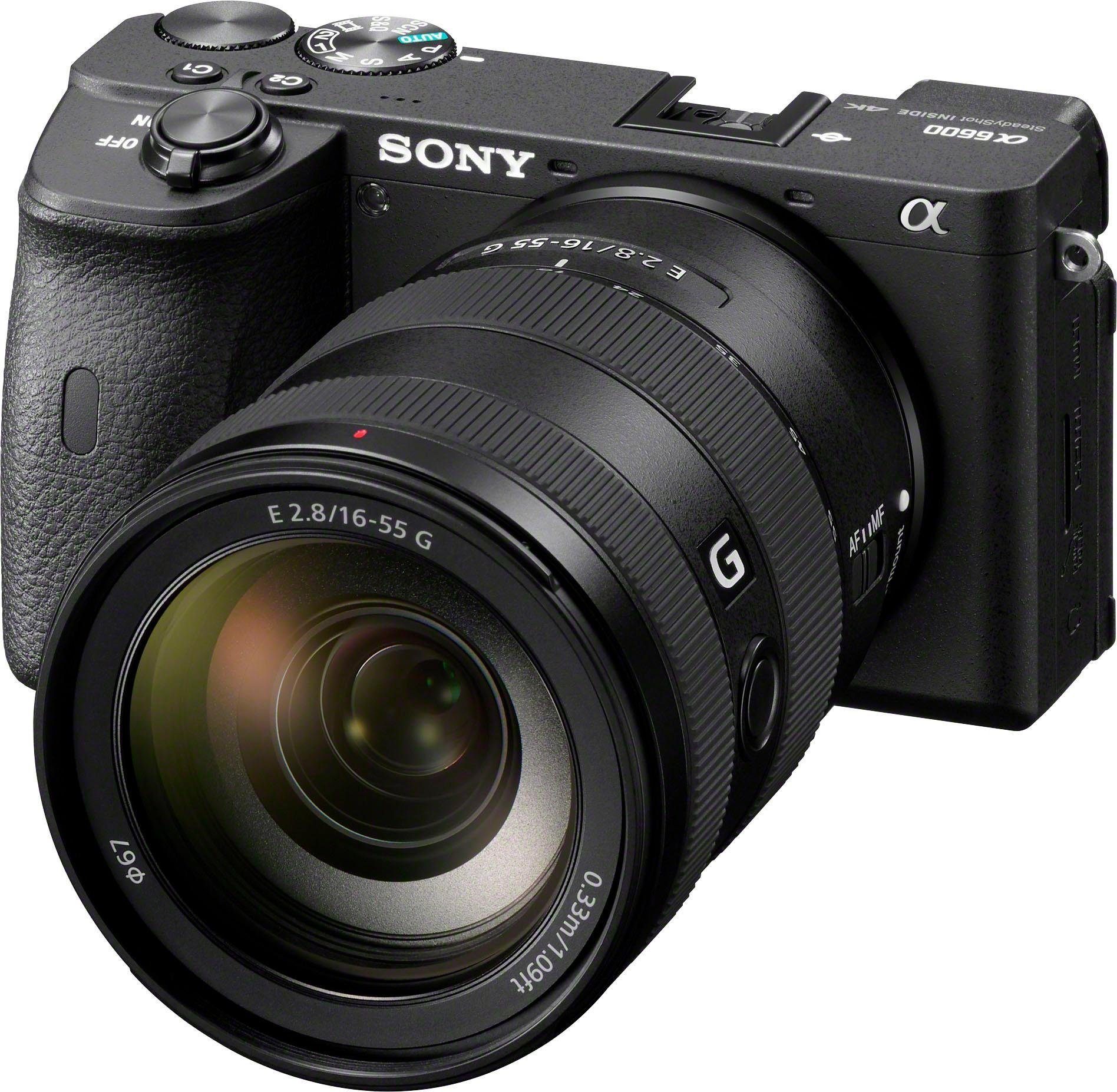 Sony SEL1655G E-Mount Standard Zoom Objektiv, (E 16-55mm F2.8 G, APS-C)