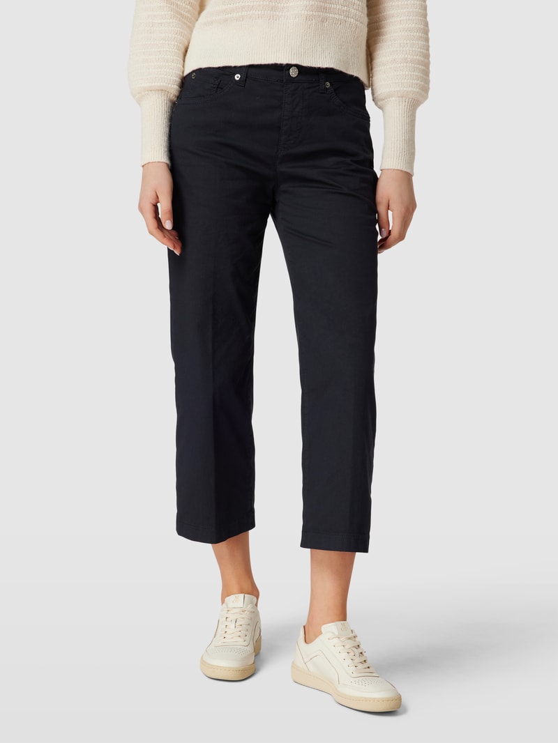 Jeans in verkürzter Passform Modell 'RICH CULOTTE' in dunkelblau