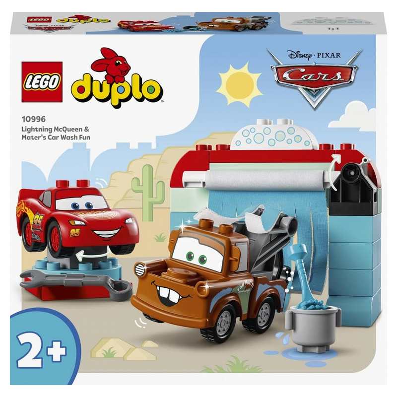 10996 La station de lavage avec Flash McQueen et Martin LEGO DUPLO