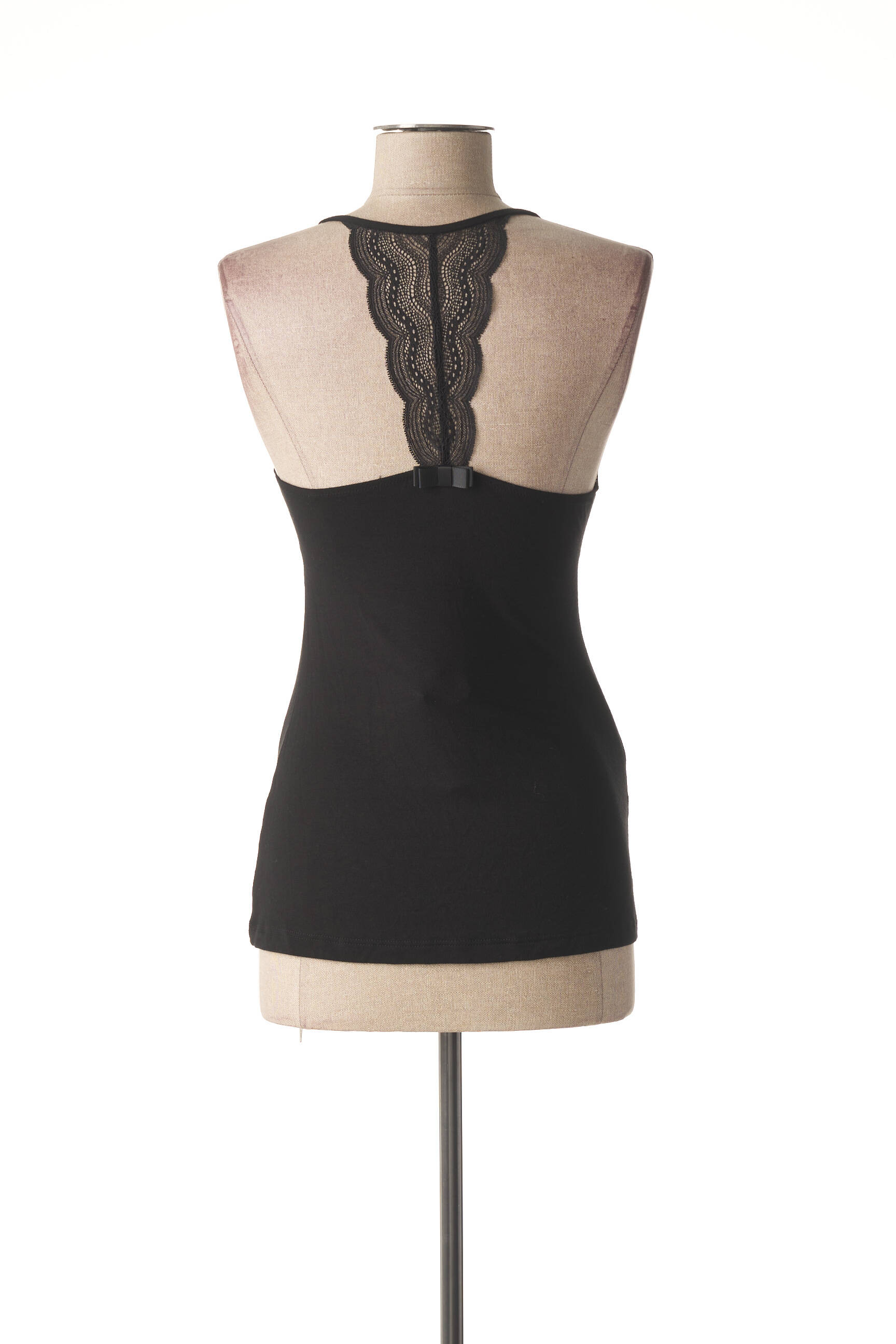 Cache Coeur Chemisiers Maternite Femme couleur noir