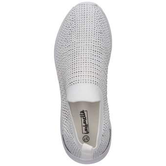 Barbarella Slip On Sneaker in weiß