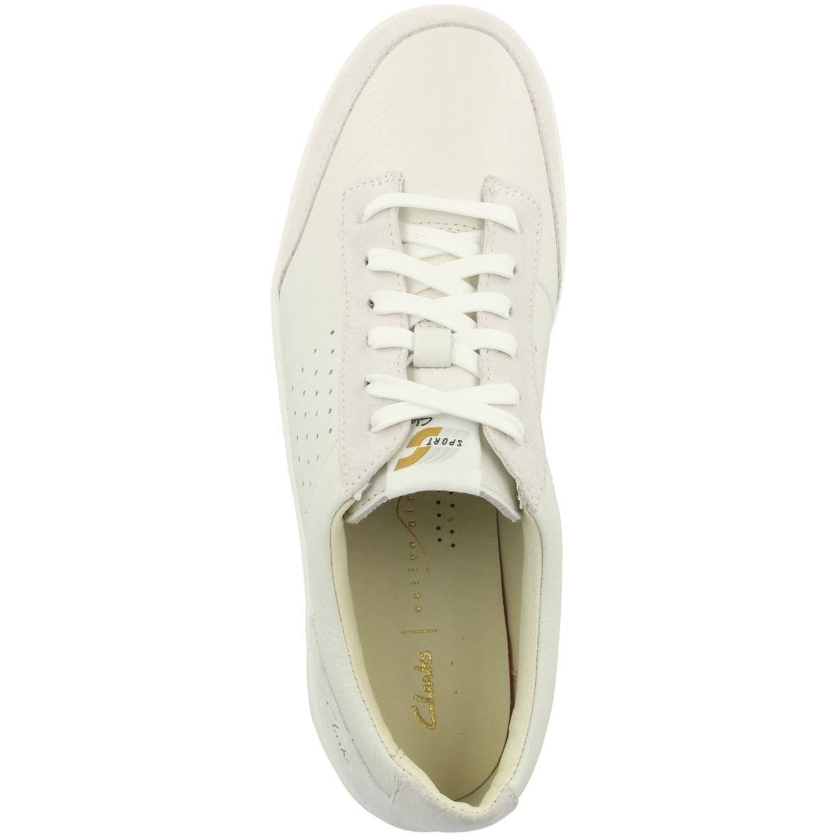 Clarks Hero Air Lace Sneaker low weiss