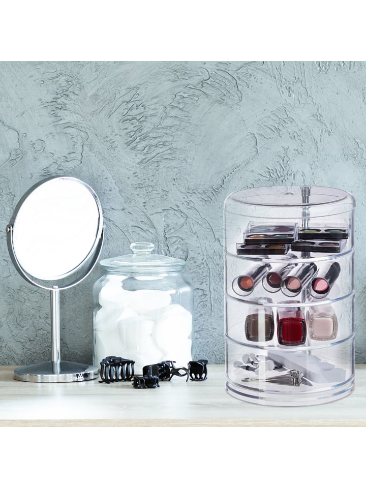 relaxdays Kosmetik-Organizer in Transparent günstig kaufen onesize