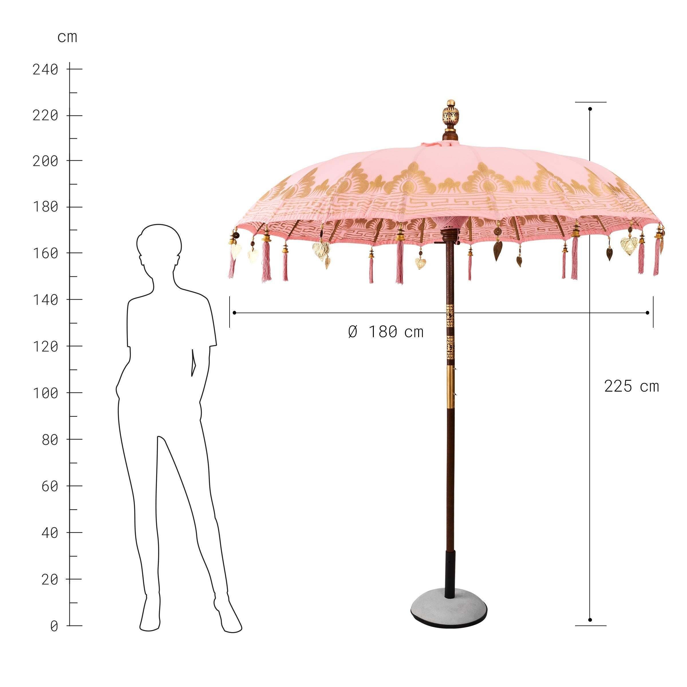 BUTLERS Sonnenschirm ORIENTAL LOUNGE Sonnenschirm Ø180cm