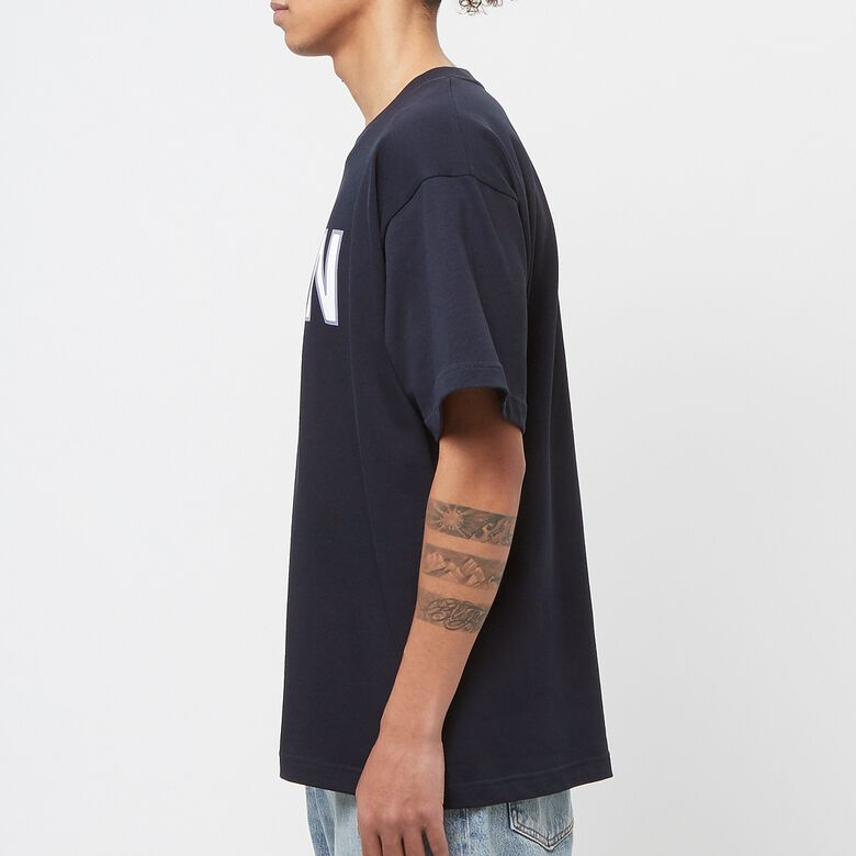 Norse Projects Simon Loose Organic Heavy Jersey Large N T-Shirt dark navy