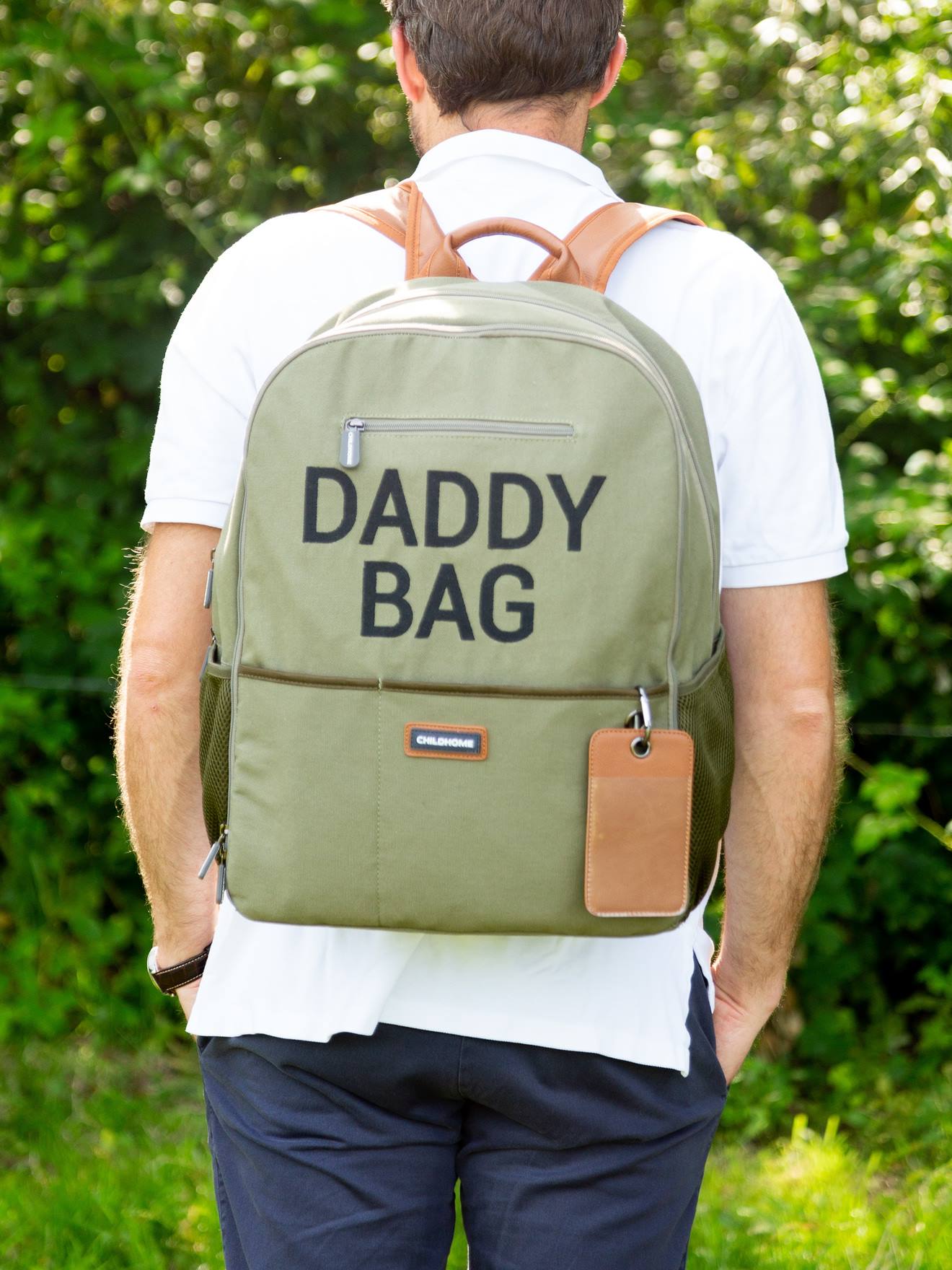 Sac à dos à langer Daddy Bag CHILDHOME kaki