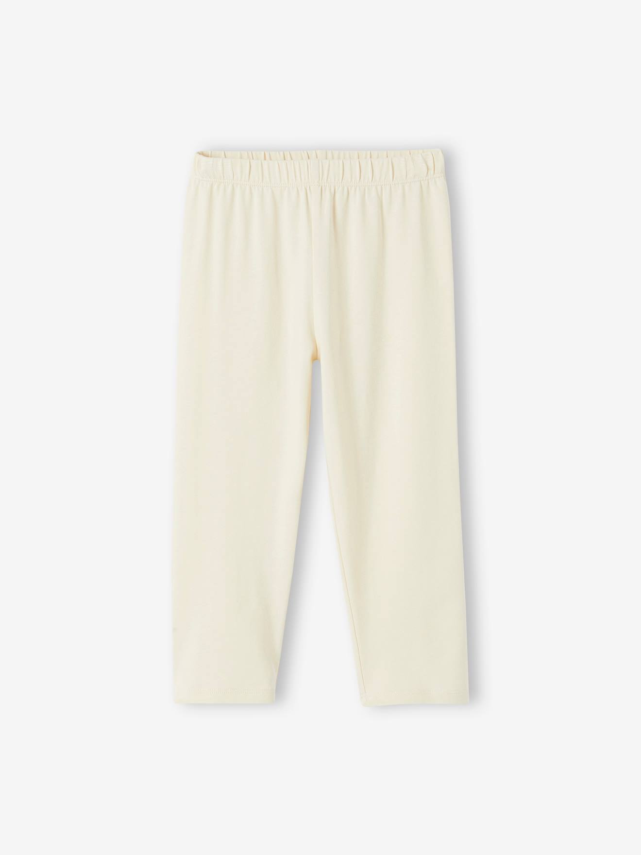 Vertbaudet 2er-Pack Mädchen 3/4-Leggings BASIC Oeko-Tex - pack koralle